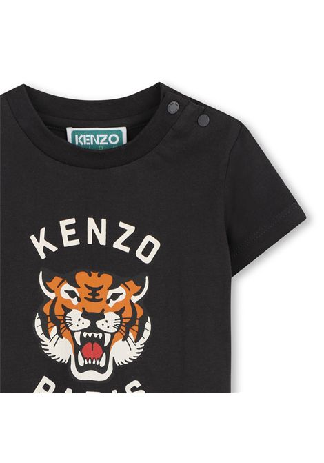 T-shirt con stampa KENZO KIDS | K62110026